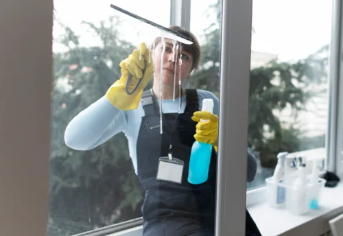 Nettoyage de vitres intérieures et extérieures à Saint-Jean-Froidmentel